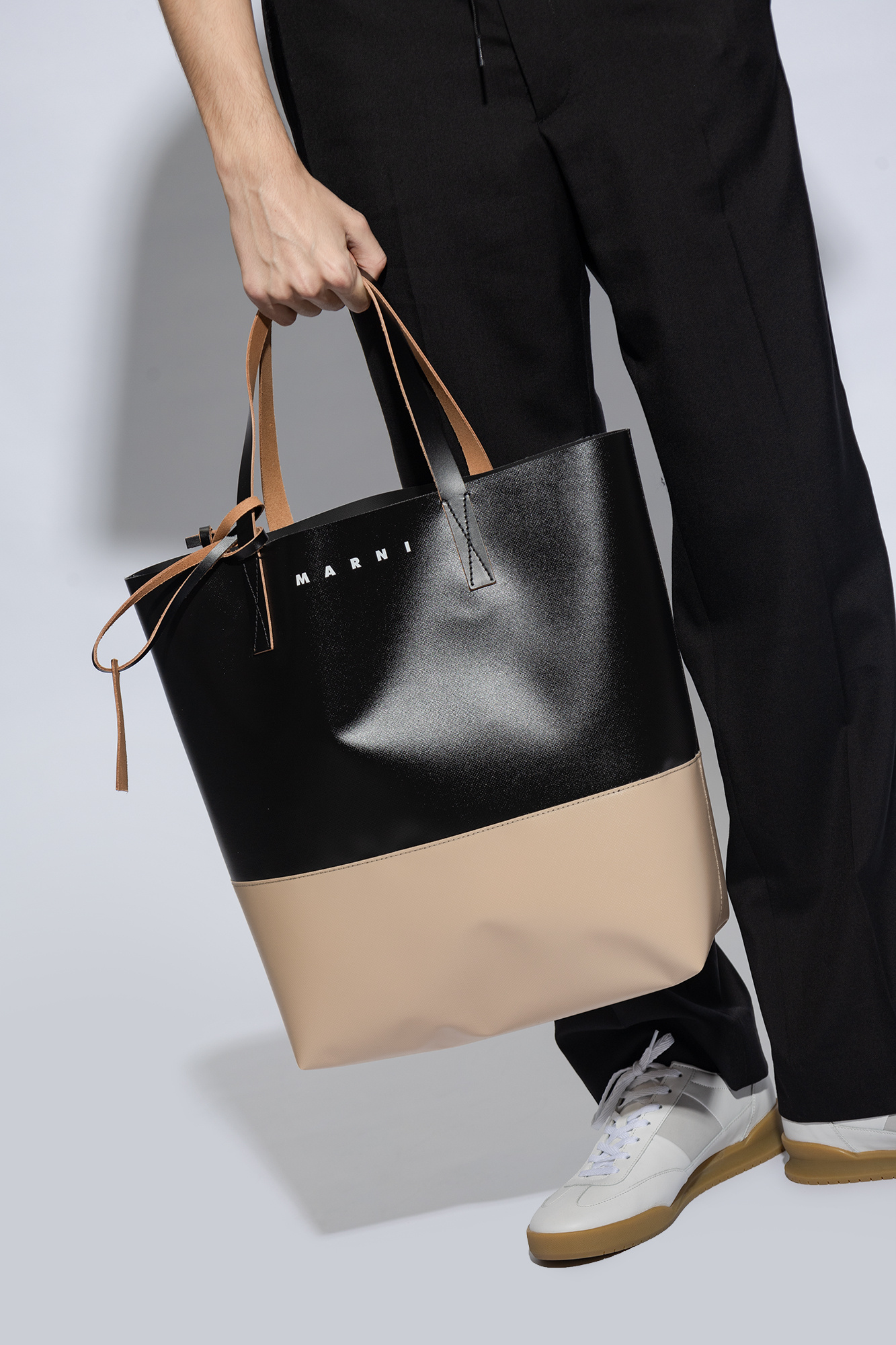 Black 'Tribeca' shopper bag Marni - Vitkac Canada